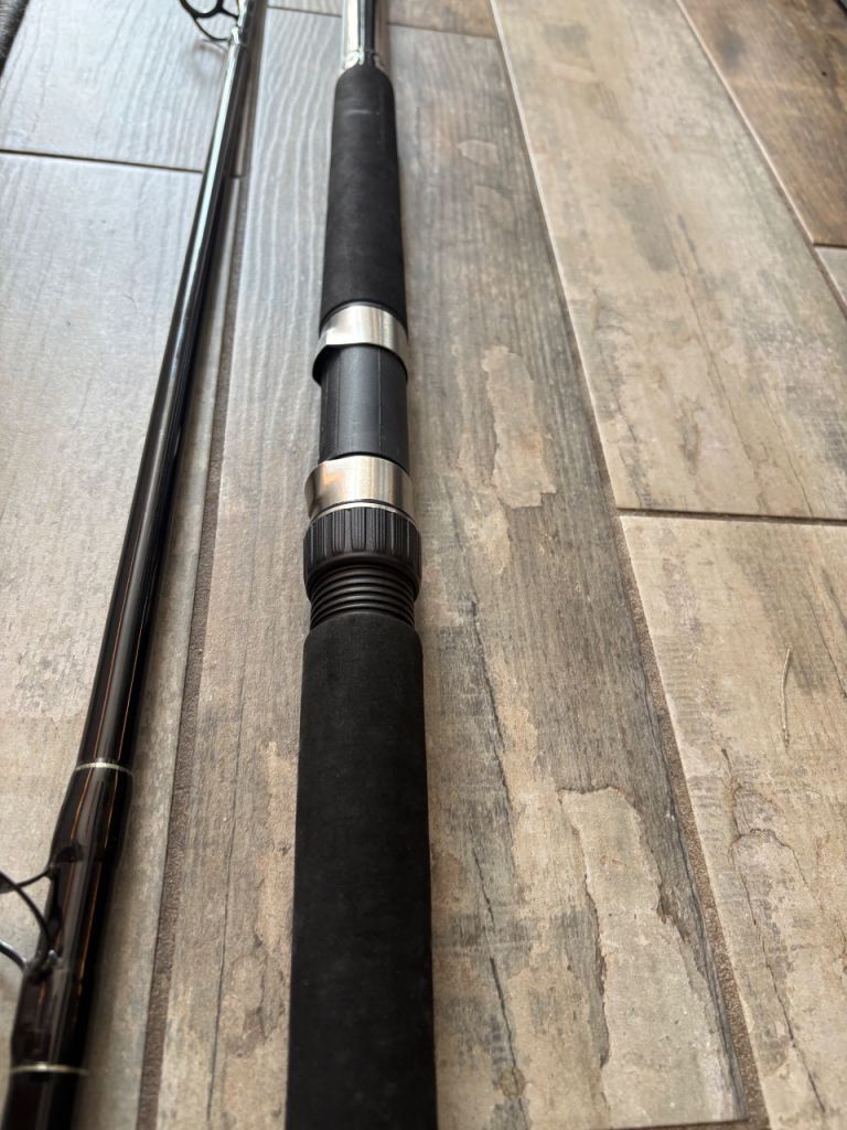 Fishing rod with tackle and bag