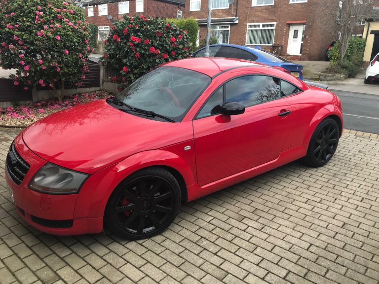 AUDI TT, 2004, RED,  PETROL, MANUAL 225BHP, BAM, RECENT CAMBELT