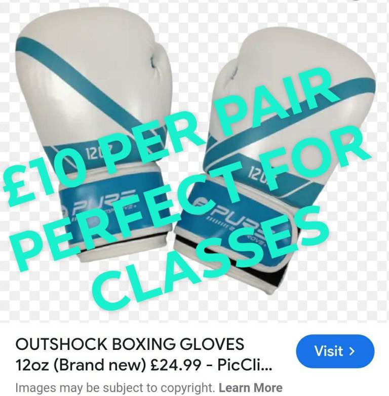 New 12oz boxing gloves boxercise boxift