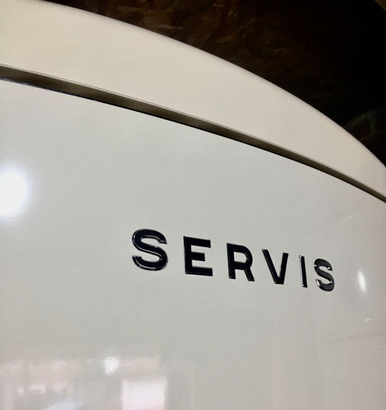 SERVIS 💛💗SMEG STYLE RETRO AIR FLOW FROST FREE💚TURBO FAN ASSISTED FREE DELIVERY 