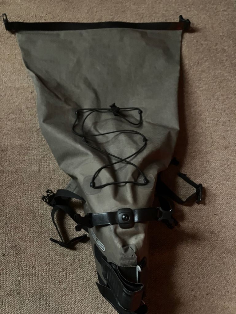 Ortlieb seat pack 16.5 bikepacking