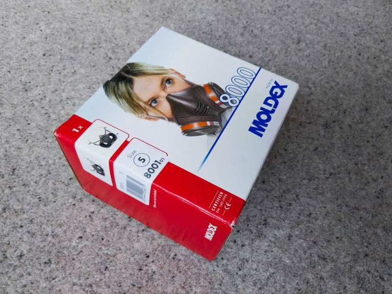 Moldex Reusable half mask Serie 8000 with EN148/1 connector