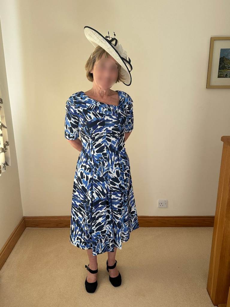 Condici fully lined dress and matching hatinator