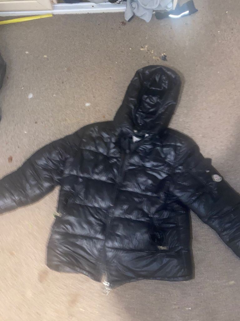 Damaged real moncler maya puffer 