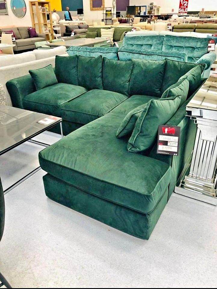 Dylan Plush Corner Sofa & 3+2 Seater Couch – Order Now, Next Day Delivery!