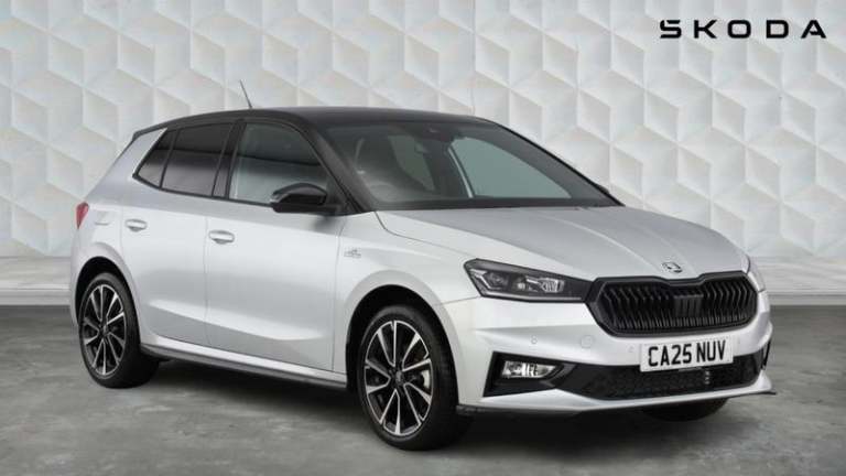 2025 Skoda Fabia 1.0 TSI 116 Monte Carlo Edition 5dr DSG Automatic Hatchback Petrol Automatic