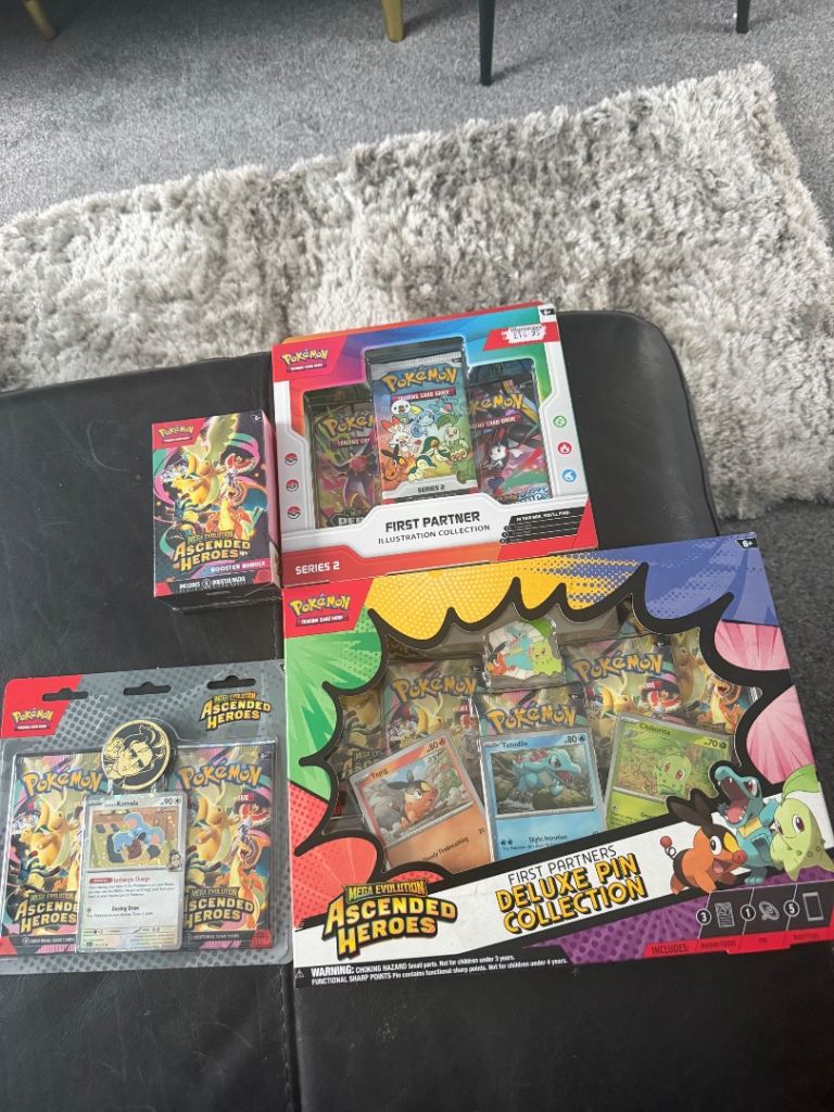 New Pokémon Trading Card Game Packs - Ascended Heroes