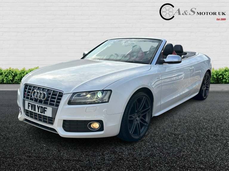 2011 Audi A5 S5 Quattro 2dr S Tronic CONVERTIBLE PETROL Automatic