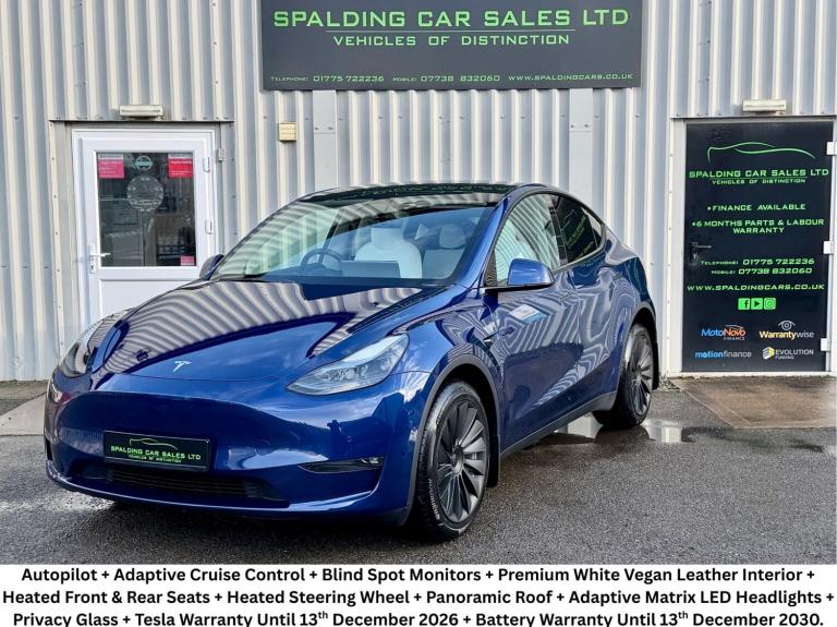 2022 Tesla Model Y Long Range AWD 5dr Auto MPV Electric Automatic