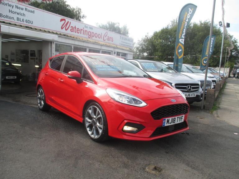 2018 Ford Fiesta 1.0T EcoBoost ST-Line Euro 6 (s/s) 5dr HATCHBACK Petrol Manual