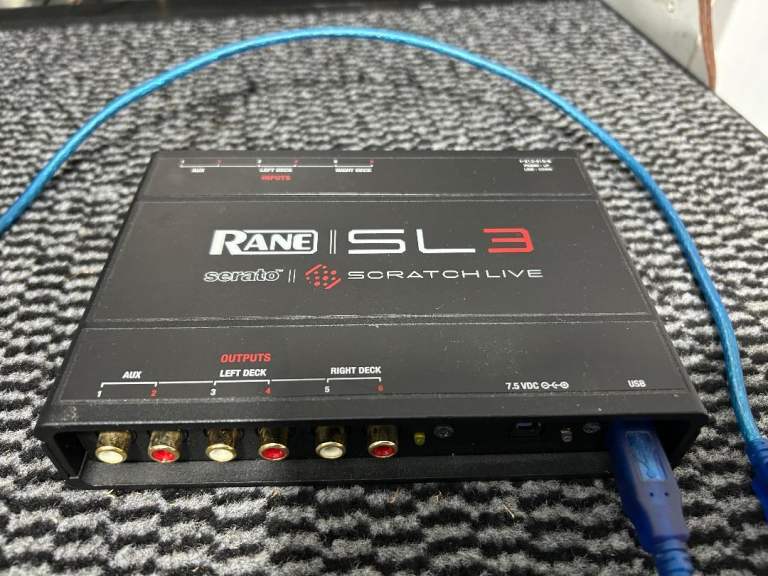 PENDING SALE. Rane SL3 Serato Scratch Live interface for DJ turntables etc