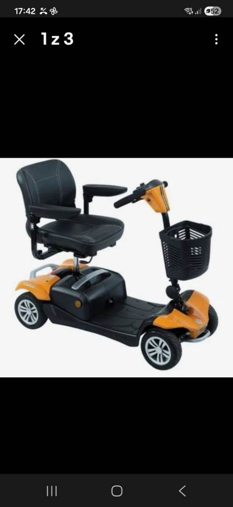 RASCAL VISTA   4mph Mobility  Scooter. New Batteries. 12-month warranty. 