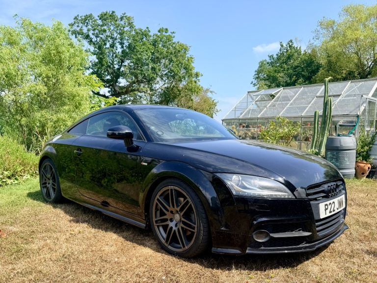 Black Audi TT MK2 2.0 TDI Quattro 2 Door Coupe Black Edition 2014 MK2