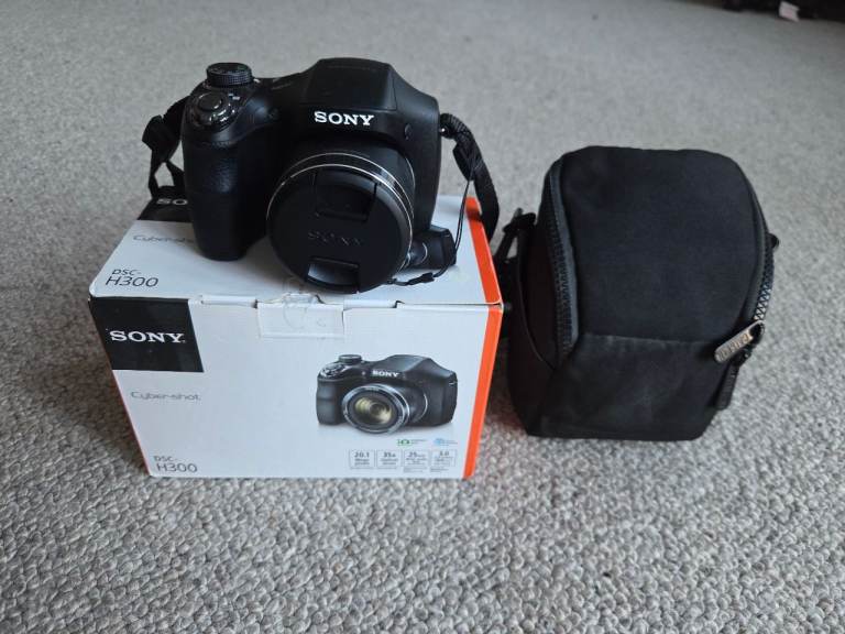 Sony DSC-H300 Bridge Camera - Black