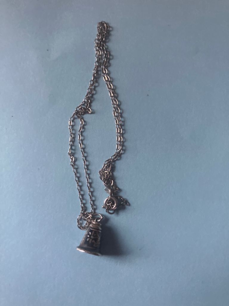 Siamese Silver Necklace