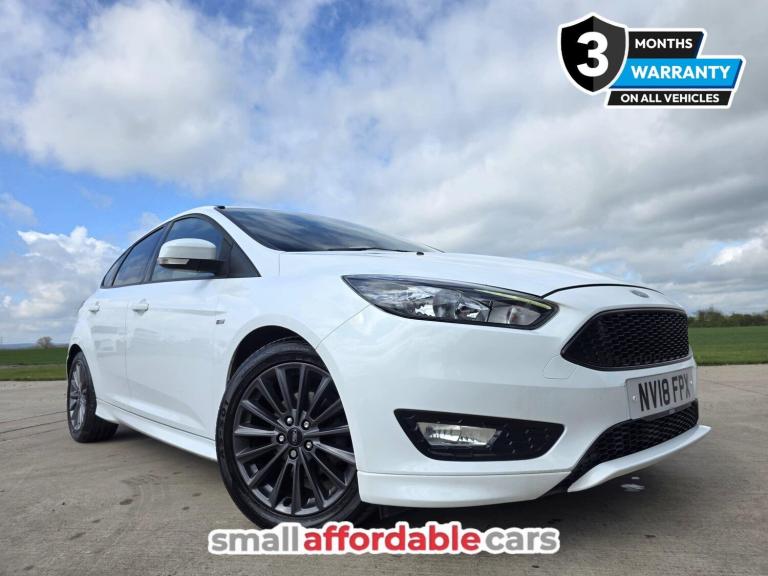 2018 Ford Focus 1.0T EcoBoost ST-Line Euro 6 (s/s) 5dr HATCHBACK Petrol Manual