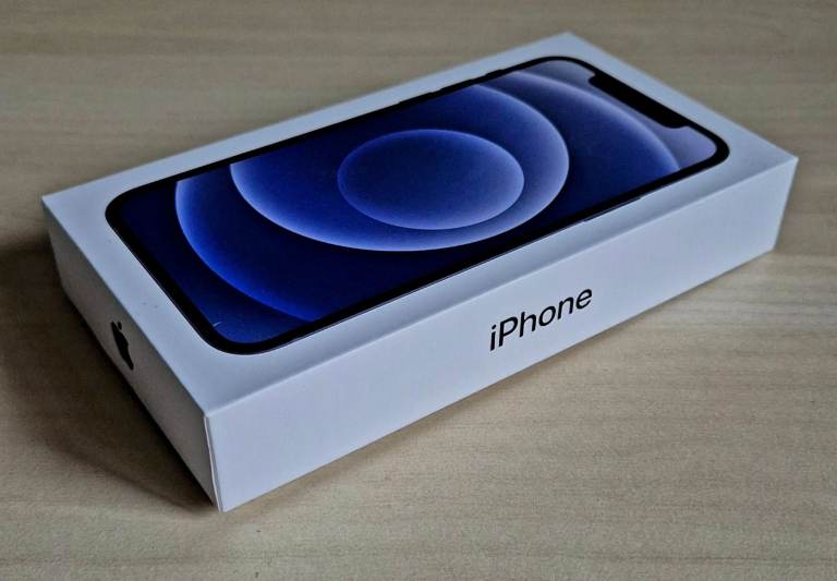 Apple iPhone 12 128GB Black - With Original Box and Charging Cable - Excellent Condition