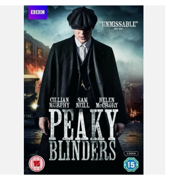 Peaky Blinders: Series 1 DVD  Paul Anderson cert 15 2 discs 
