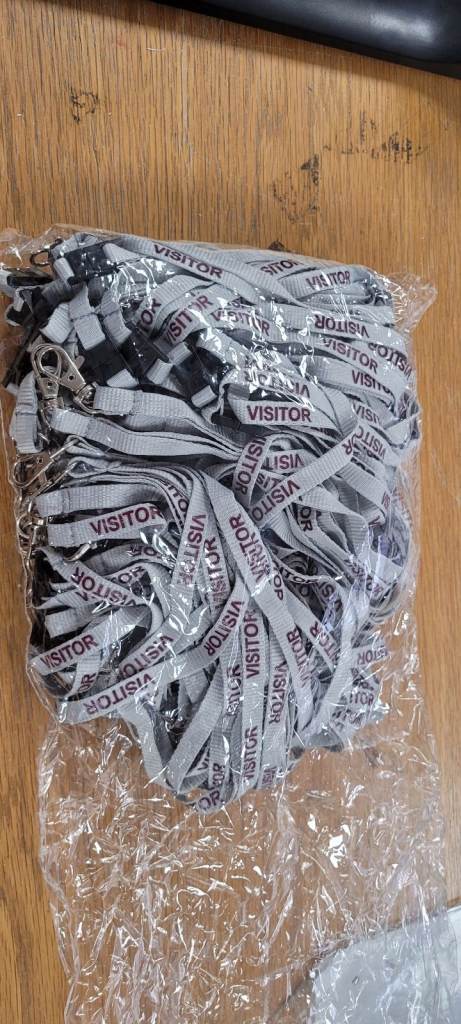 image for Visitors lanyards 