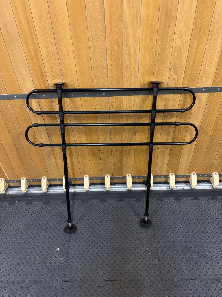 Adjustable Black Metal Dog Guard for Car Boot