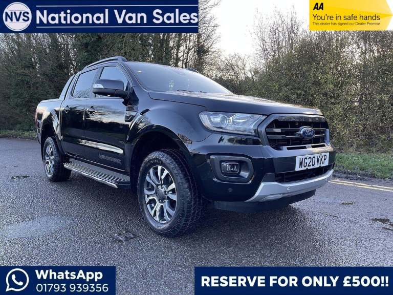 2020 Ford Ranger 2.0 EcoBlue Wildtrak Auto 4WD Euro 6 (s/s) 4dr PICK UP Diesel Automatic