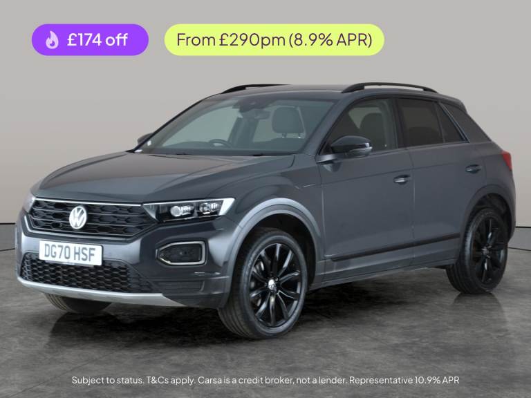 2020 Volkswagen T-Roc 1.5 TSI EVO Black Edition SUV 5dr Petrol DSG Euro 6 (s/s) (150 ps) - PADDLE...