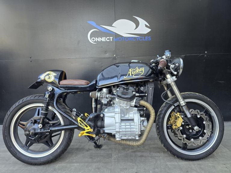 HONDA CX 500 CUSTOM CAFE RACER PROJECT BIKE 1980 HPI CLEAR
