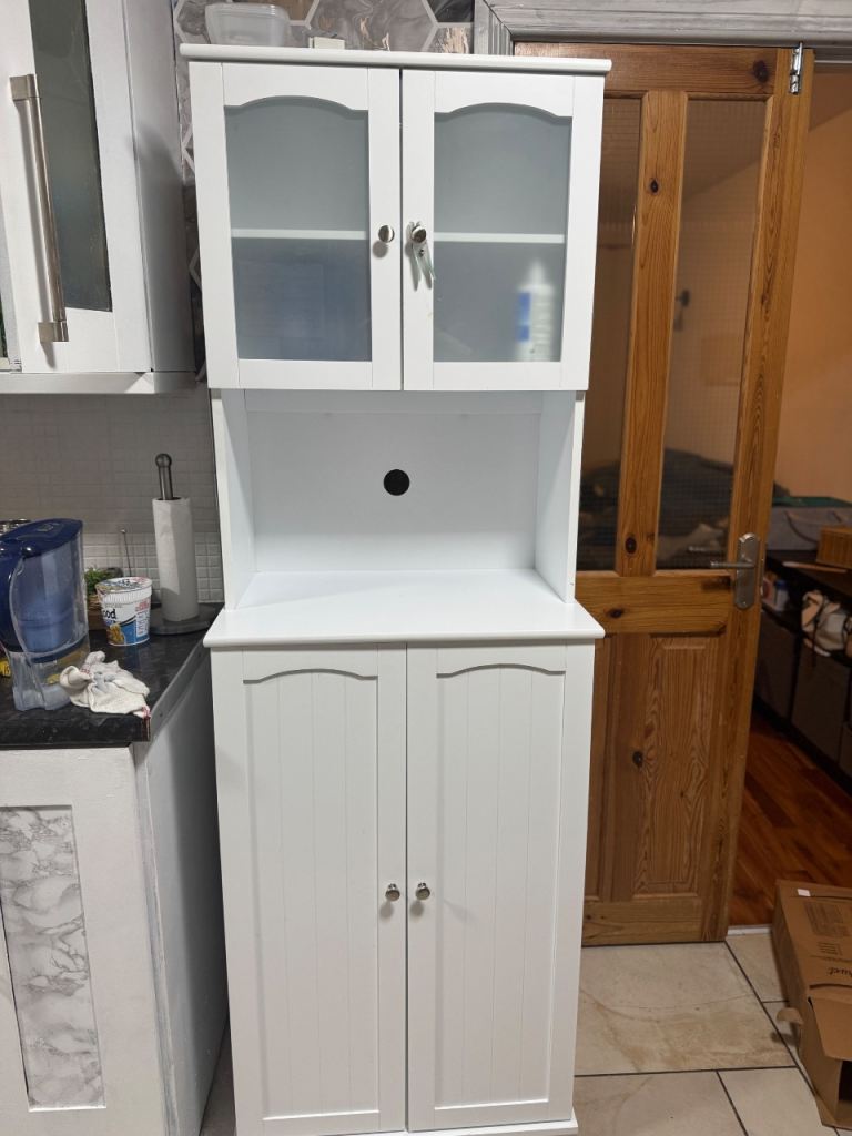 Tall Kitchen Cupboard, Tall Storage Cabinet 
