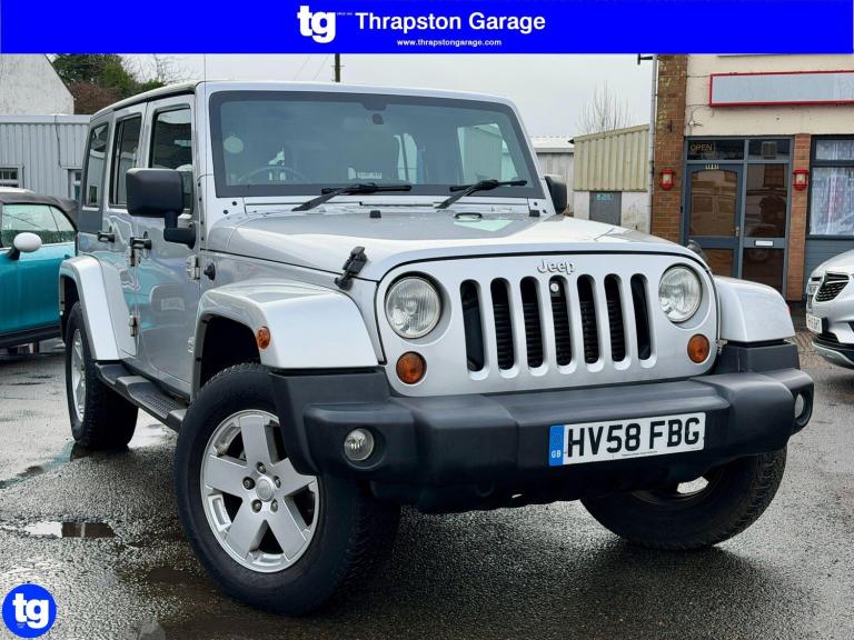 2009 Jeep Wrangler 2.8 CRD Sahara Unlimited 4WD Euro 4 4dr CONVERTIBLE Diesel Manual