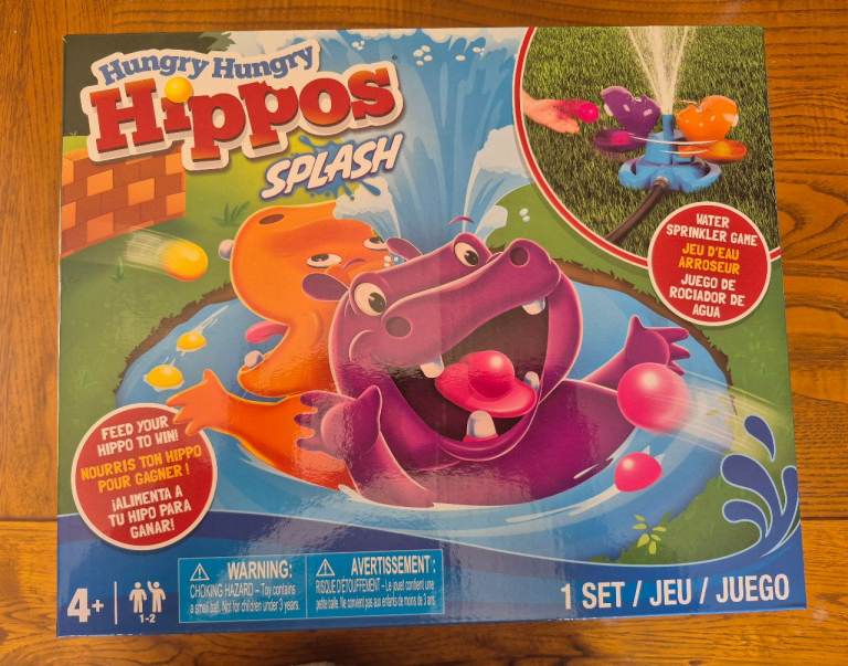 Hungry hippo splash