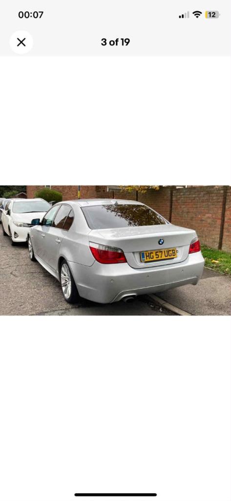 BMW, 5 SERIES, Saloon, 2007, Manual, 1995 (cc), 4 doors