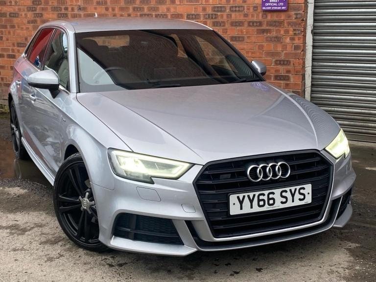 2016 Audi A3 1.6 TDI S line Sportback Euro 6 (s/s) 5dr HATCHBACK Diesel Manual