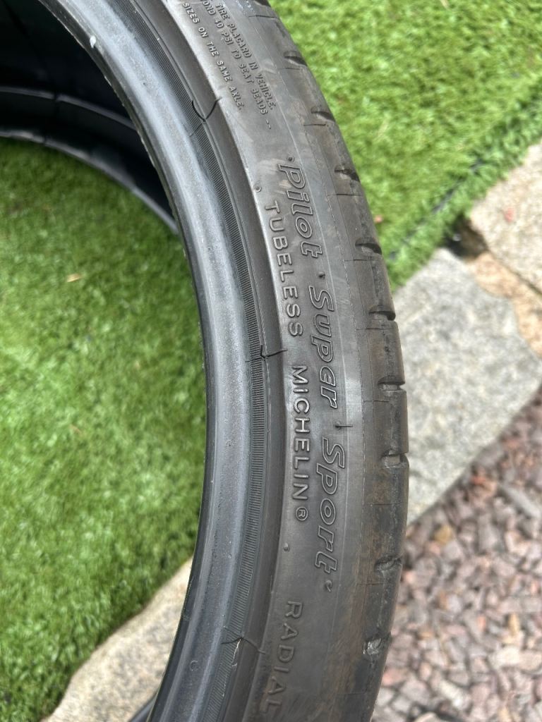 265/30/20 3x Michelin pilot super sport