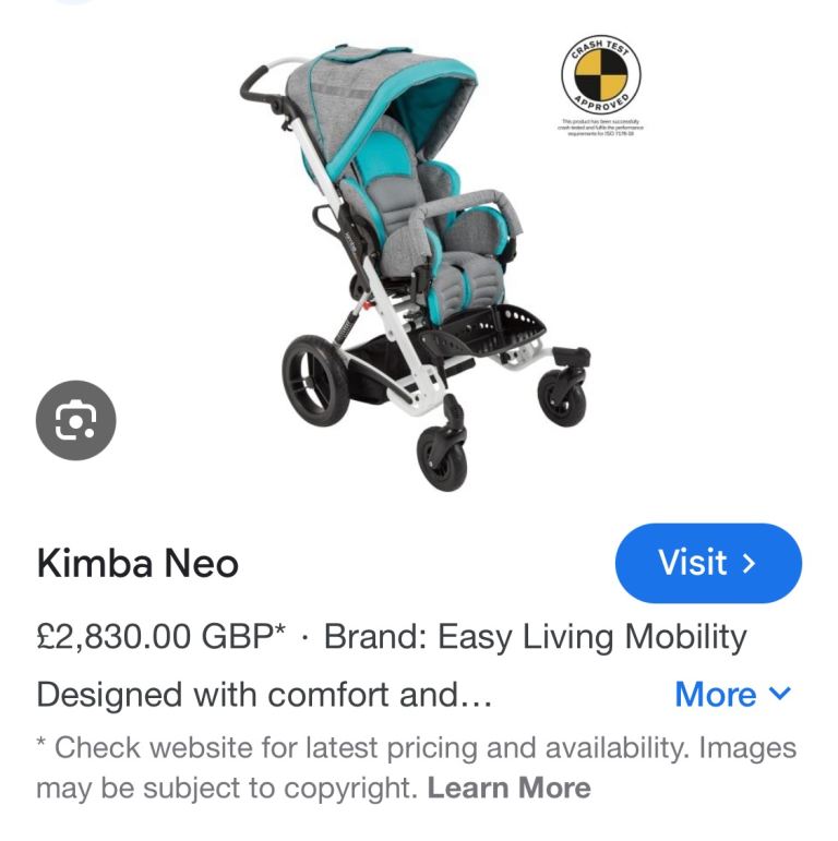 Kimba neo kids disability buggy size 1