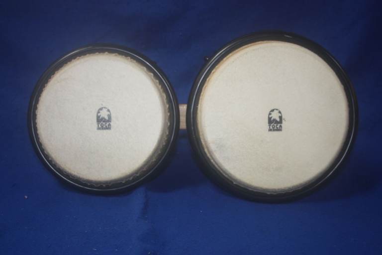 Toca Kayman Player's Series Natural Wood Bongos 7in + 8.1/2in ~ £65 ono