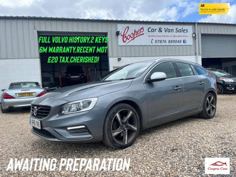 2016 Volvo V60 D4 [190] R DESIGN Lux Nav 5dr ESTATE Diesel Manual