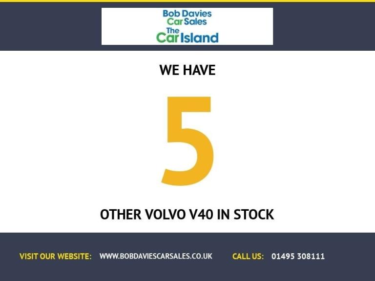2019 19 VOLVO V40 2.0 D3 R-DESIGN EDITION HATCHBACK 5DR DIESEL MANUAL EURO 6 (S/