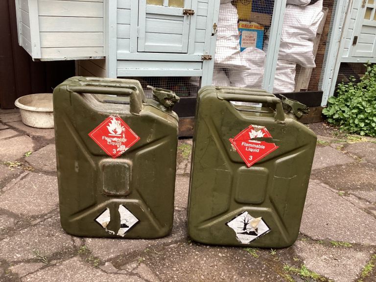 Jerry cans