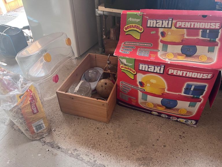 Rotastak Hamster cage and accessories 
