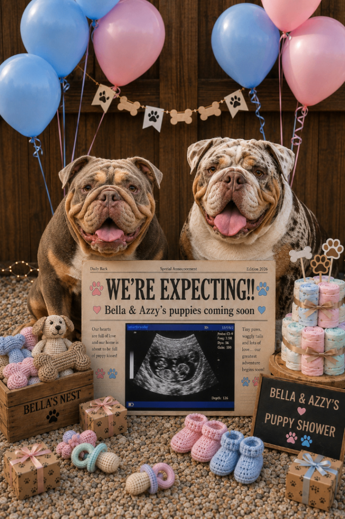 English bulldog puppies due soon. 