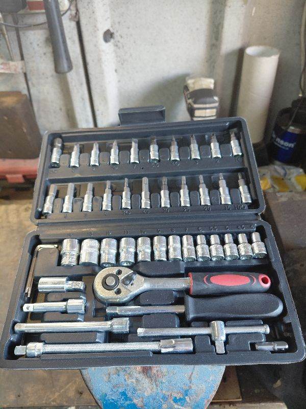 Socket and Bit Set – Good Condition, Complete Kit