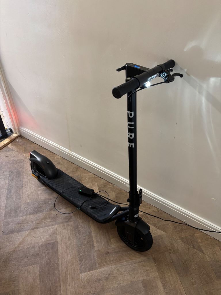 Pure Electric Scooter – Black, Good Condition