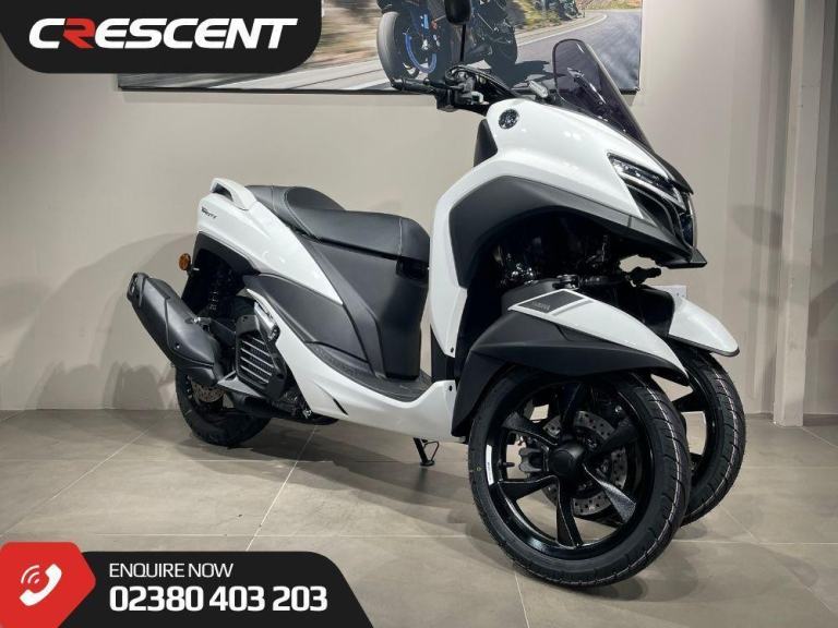 YAMAHA TRICITY 125 (MW125) 2025 MODEL - MILKY WHITE - BRAND NEW - UNREGISTERED !