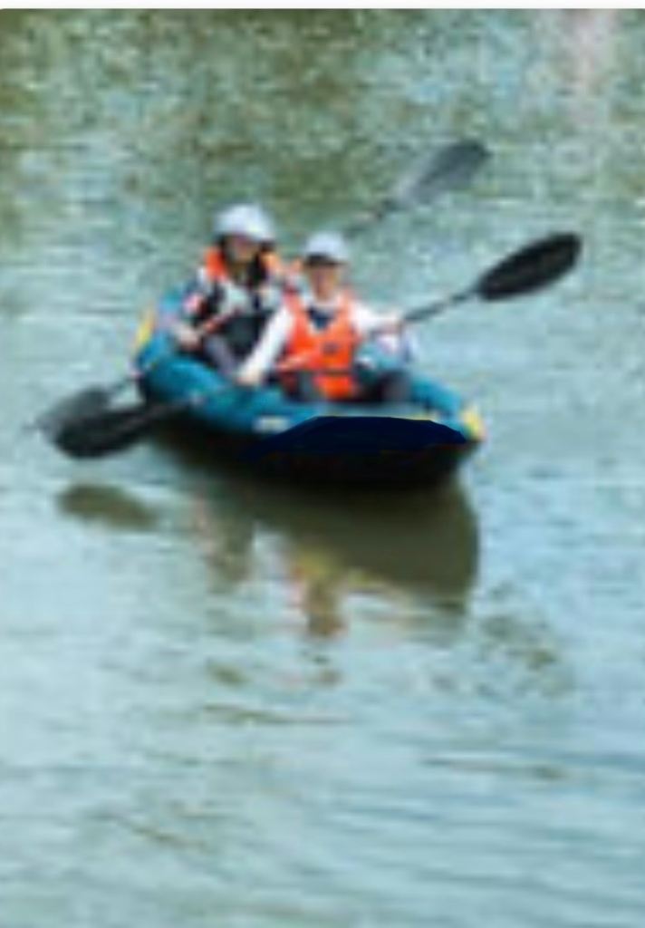 Decathlon Inflatable Kayak.