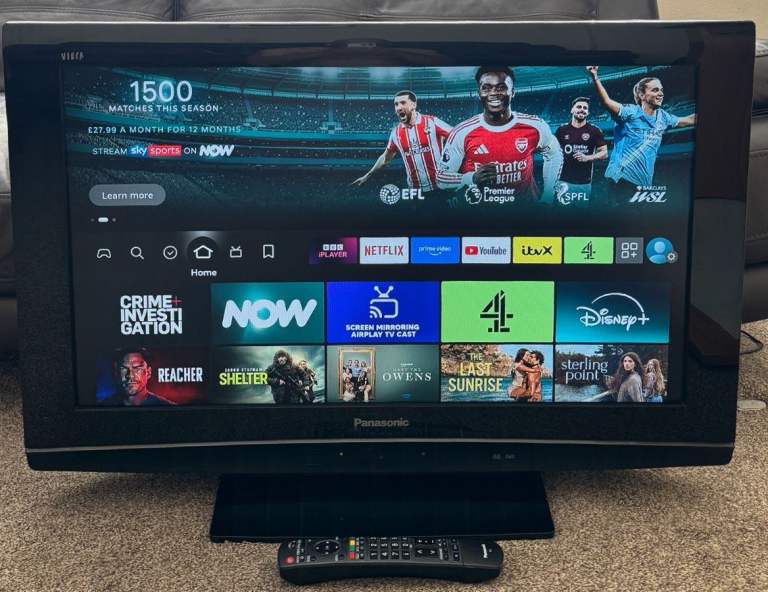 ++ Panasonic 32 Inch HD LCD TV Built In Freeview (Not Smart) ++