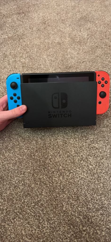 Nintendo Switch comes with accessories (like except for box)