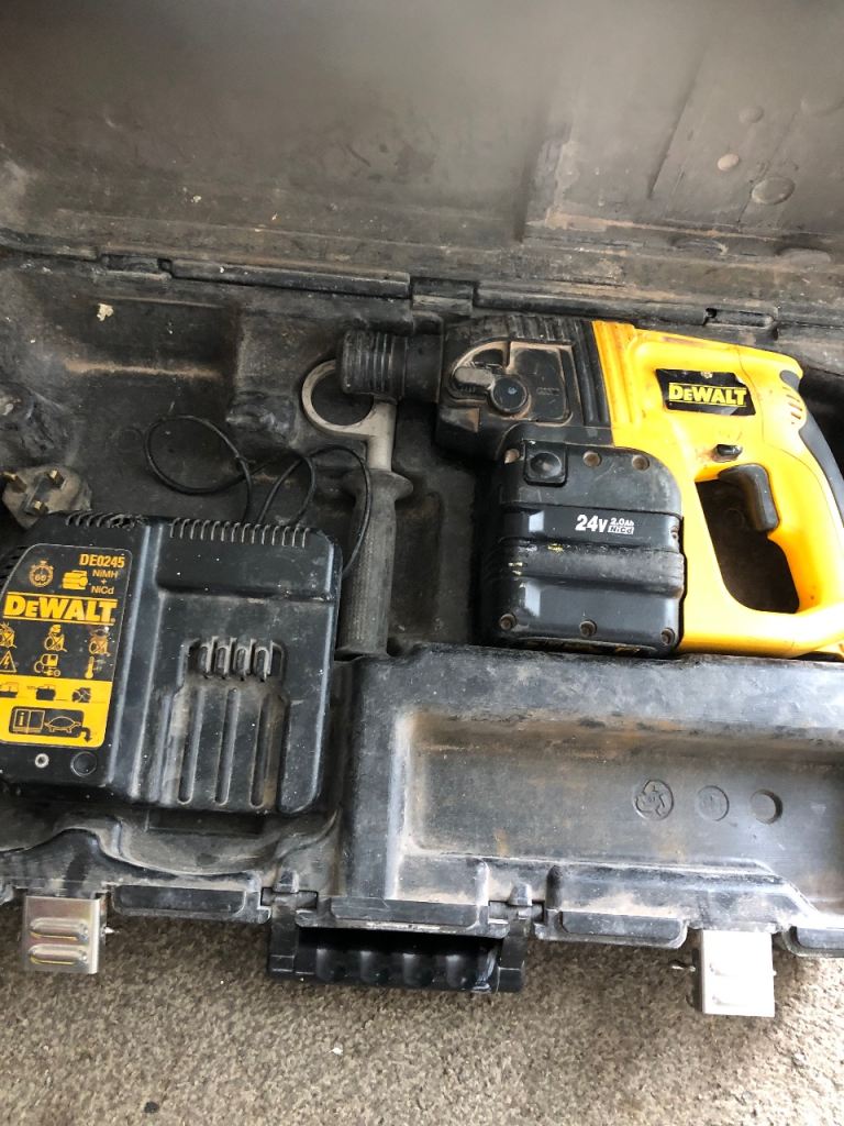 Dewalt 24 v sds hammer drill 