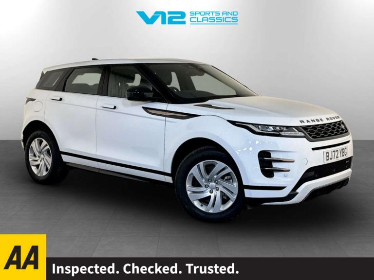 2022 Land Rover Range Rover Evoque 1.5 P300e 12.2kWh R-Dynamic S SUV 5dr Petrol Plug-in Hybrid Au...