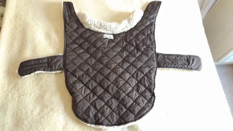 Pet Collection Brown Fleece Lined Dog Coat