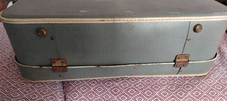 Retro vintage suitcase 